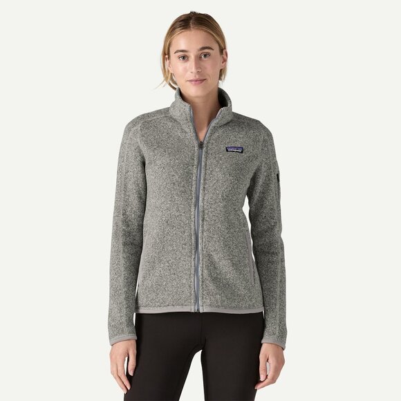 Patagonia Women's Better Sweater Jacket Fleece Zipper XS Birch White Style 65732 - Picture 2 of 11